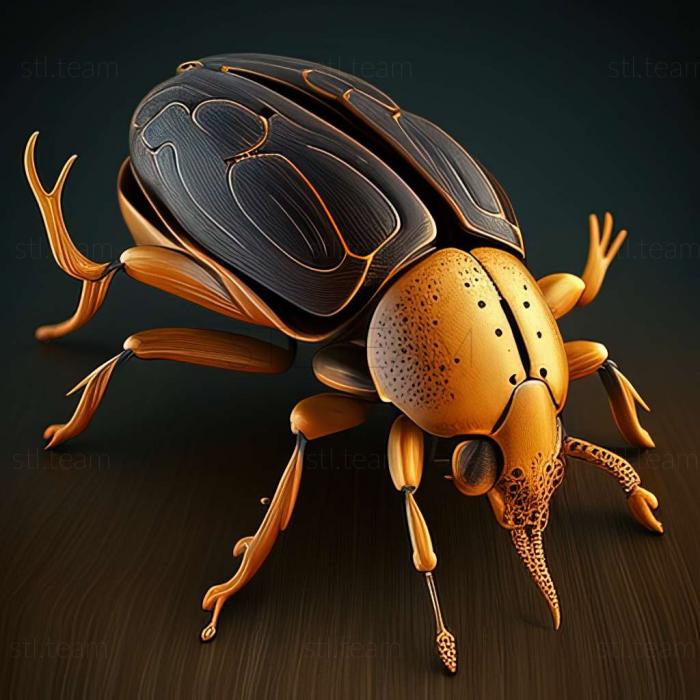 3D модель Lebia cruxminor (STL)